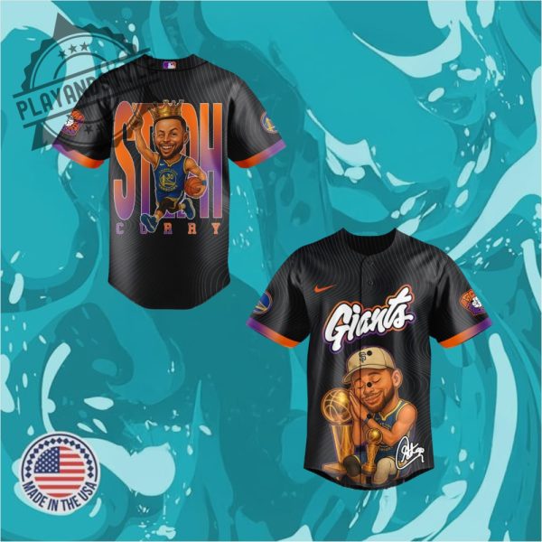 San Francisco Giants X Stephen Curry Day Limited Edition Jersey playandstyle 1