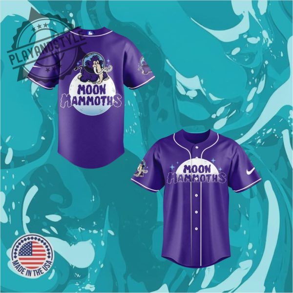 Erie Moon Mammoths Official Limited Edition 2025 Baseball Jersey playandstyle 1