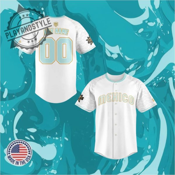 Mexico National Team League Allstar Game 2025 Limited Edition Baseball Jersey playandstyle 1