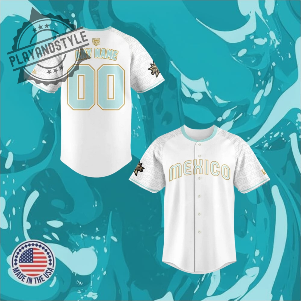 "Shop 2025 Limited Edition Jerseys: Football & Baseball Collectibles" 4 Mexico National Team League Allstar Game 2025 Limited Edition Baseball Jersey