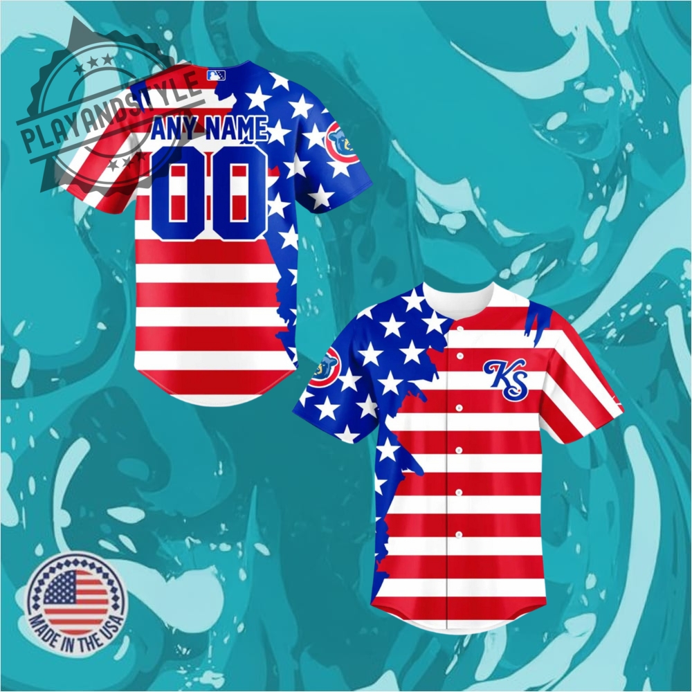 "Shop 2025 Limited Edition Jerseys: Football & Baseball Collectibles" 5 Knoxville Smokies Happy Independence Day 2025 Limited Edition Baseball Jersey