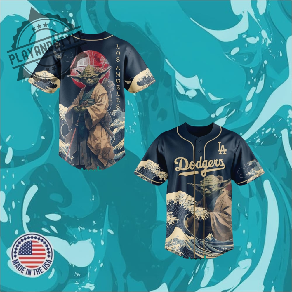 "Shop 2025 Limited Edition Jerseys: Football & Baseball Collectibles" 14 Los Angeles Dodgers X Master Yoda 2025 Japan Edition Baseball Jersey