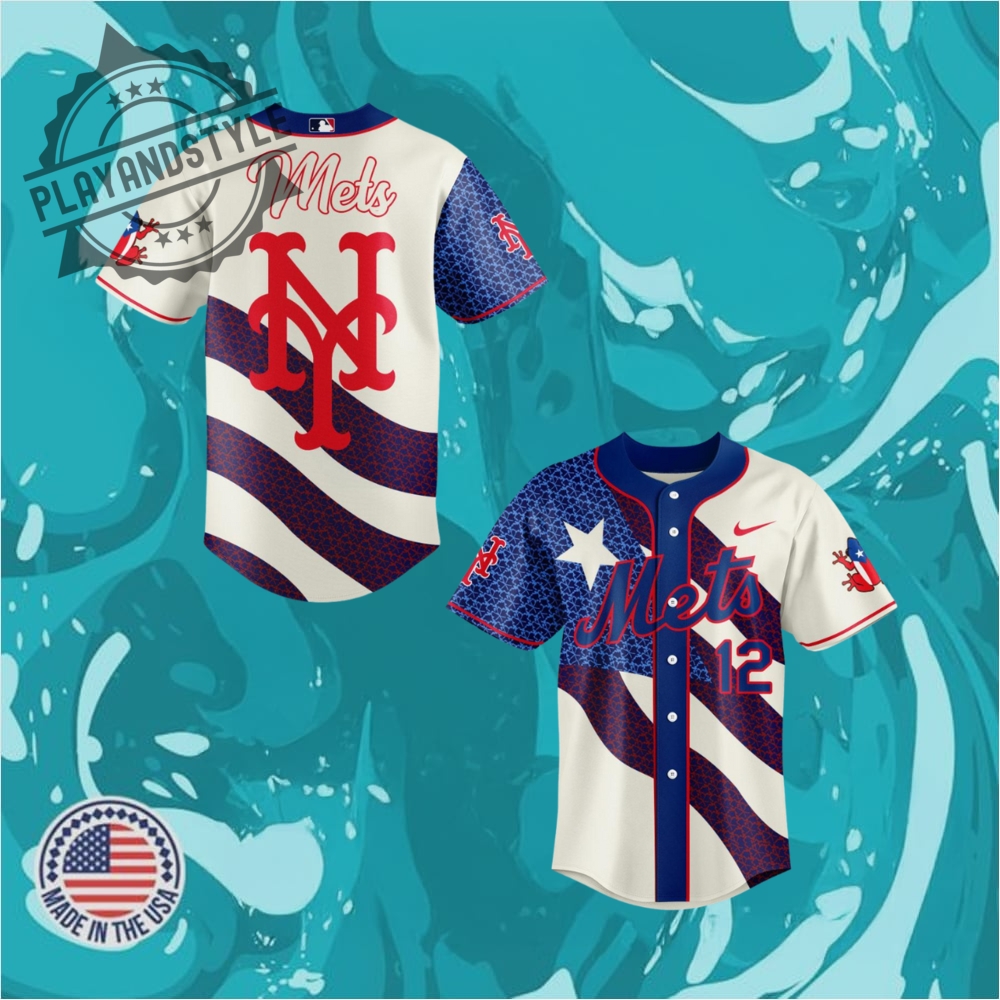 "Shop 2025 Limited Edition Jerseys: Football & Baseball Collectibles" 17 New York Mets Puerto Rico Themed Special Baseball Jersey