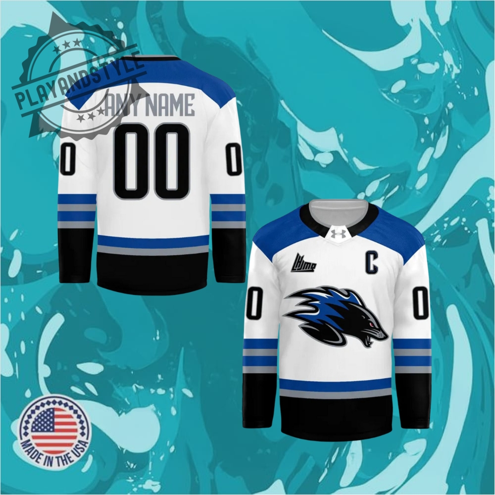 Official Saint John Sea Dogs New 2025 White Hockey Jersey