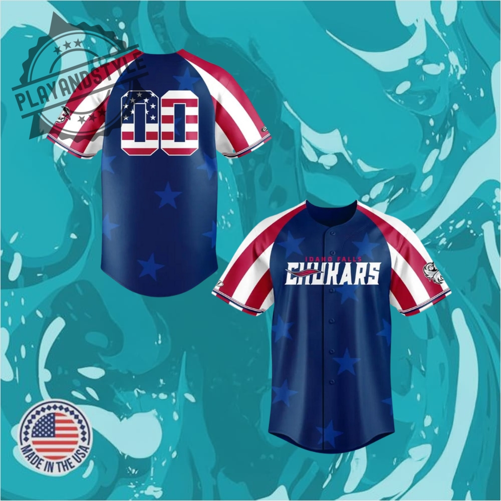 Idaho Falls Chukars Independence Day 2025 Baseball Jersey