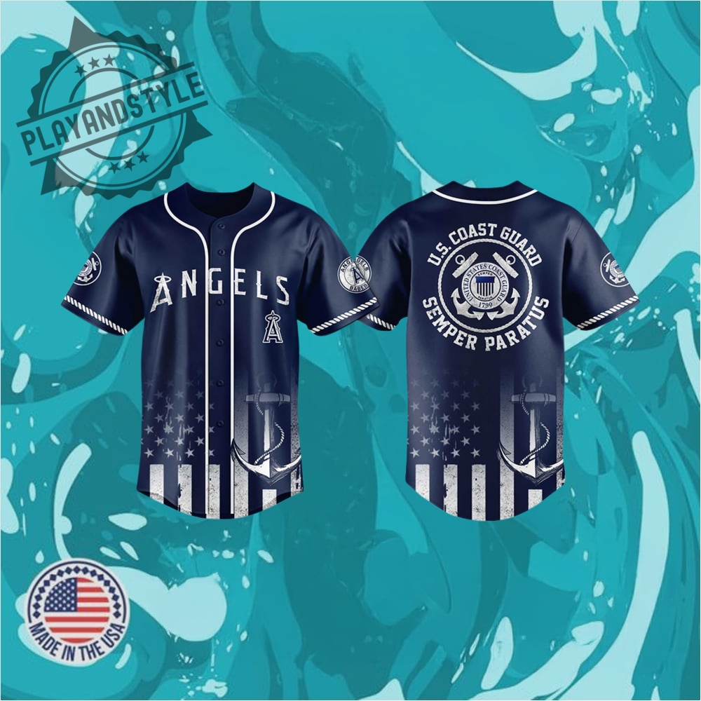 2025 Angels Us Coast Guard Jersey