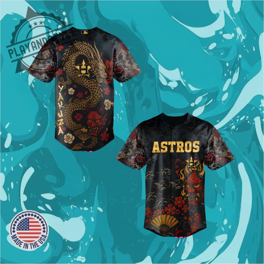 Yakuza X Houston Astros Limited Edition Baseball Jersey