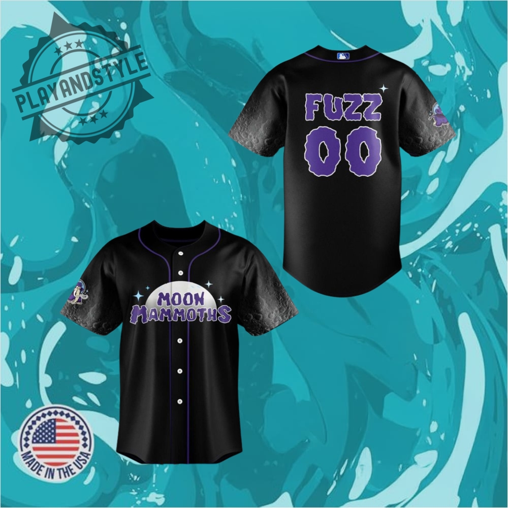Erie Seawolves Milb Moon Mammoths Baseball Jersey playandstyle 1