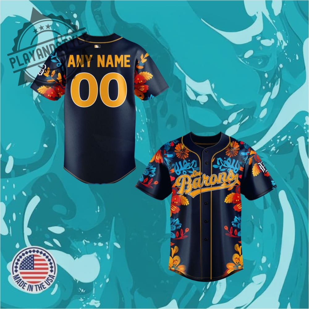 Birmingham Barons Milb Baseball Jersey