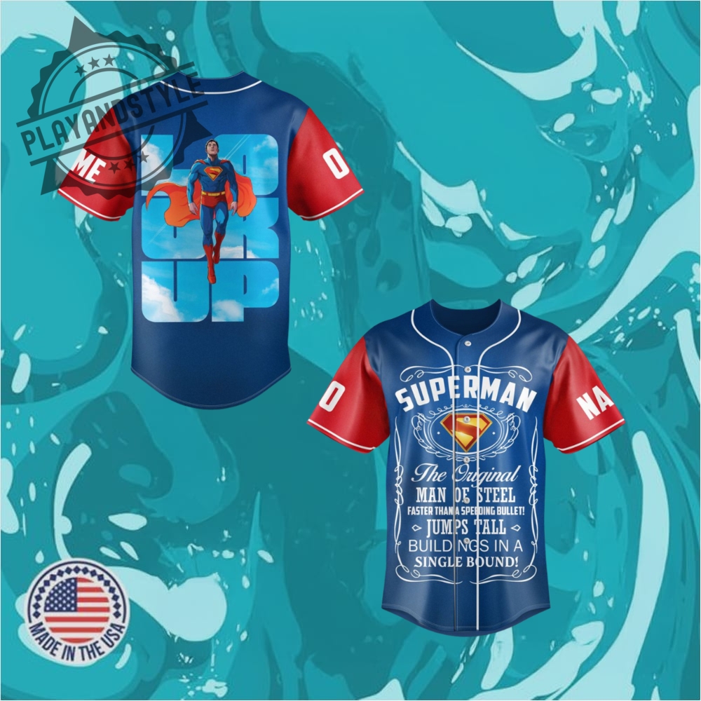 Superman Baseball Jersey