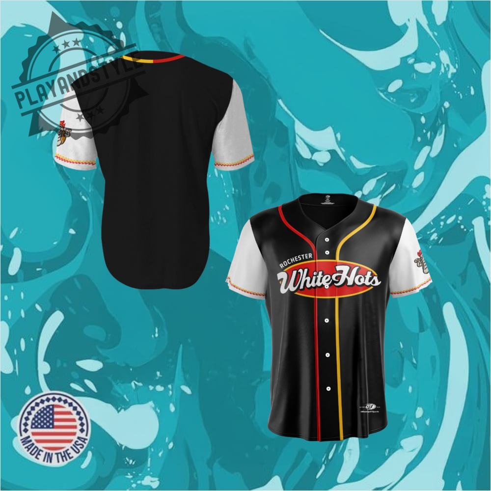 "Top 2025 Limited Edition Jerseys: Blue Jays, Sun Devils, More" 10 Rochester Red Wings X White Hots Limited Edition Baseball Jersey