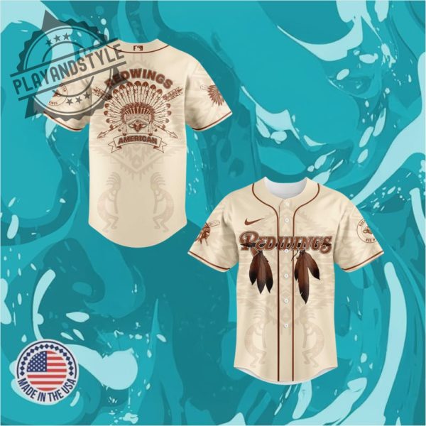 Rochester Red Wings Native American Heritage Month 2025 Special Baseball Jersey playandstyle 1