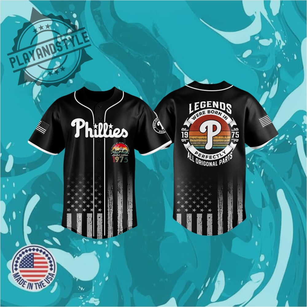 "Top 2025 Limited Edition Jerseys: Blue Jays, Sun Devils, More" 20 Phillies 50Th Birthday Vintage Legends 2025 Jersey