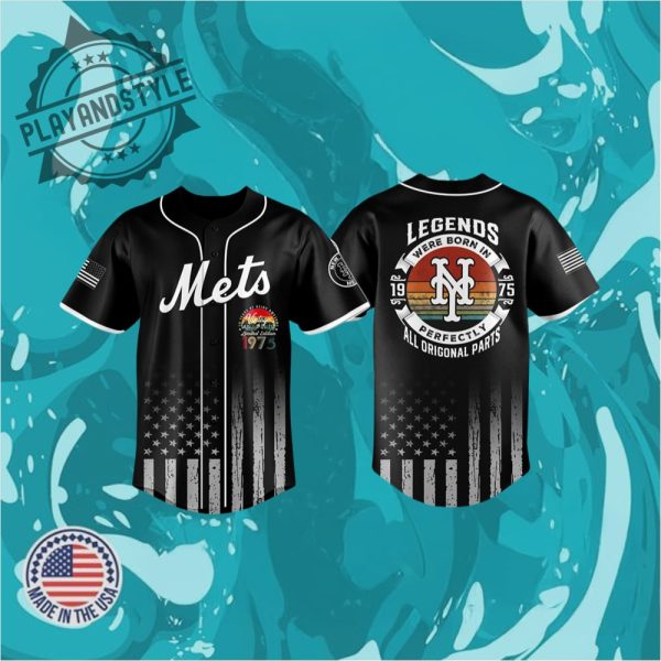Mets 50Th Birthday Vintage Legends 2025 Jersey playandstyle 1