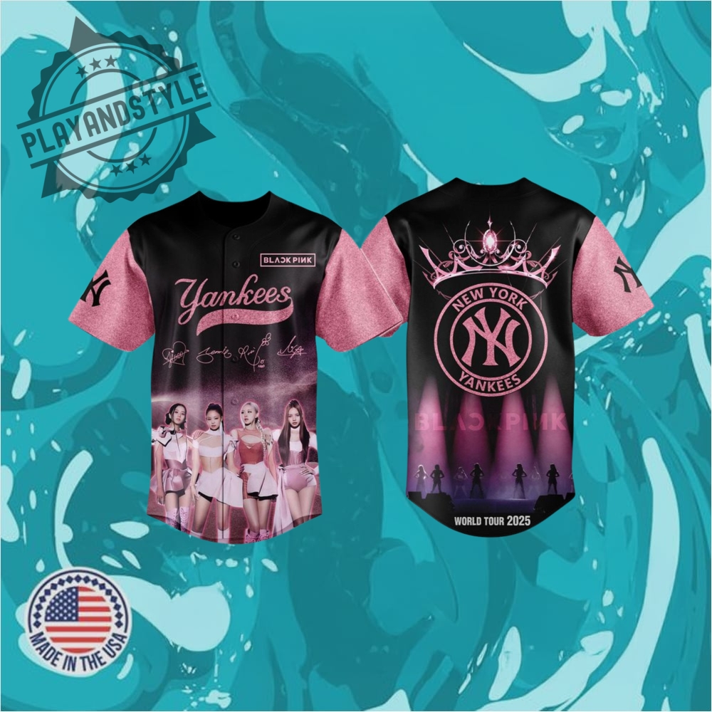 "Top 2025 Jerseys: Orioles, Yankees, Aces, Phillies, and Georgia" 3 2025 Ny Yankees Blackpink 2025 World Tour Jersey
