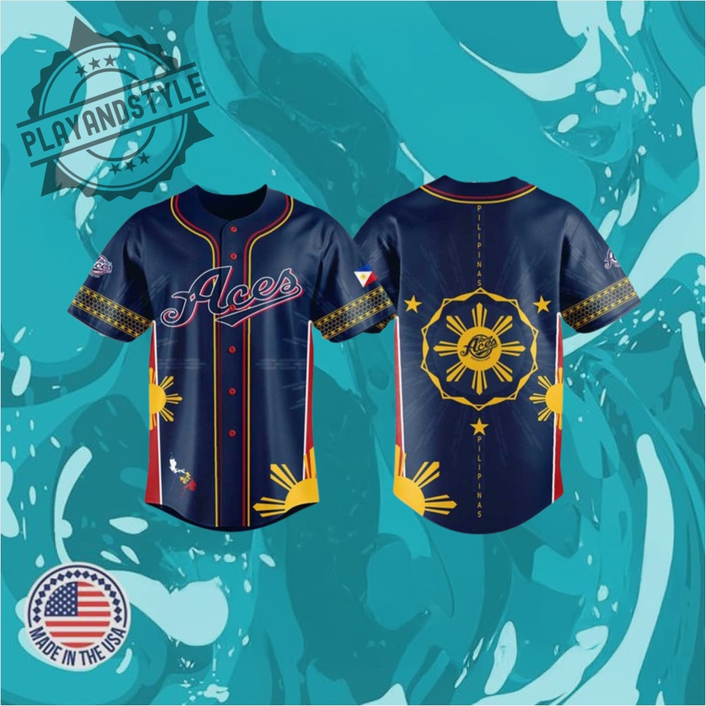 "Top 2025 Jerseys: Orioles, Yankees, Aces, Phillies, and Georgia" 4 2025 Aces Celebrating Filipino Heritage Night Jersey