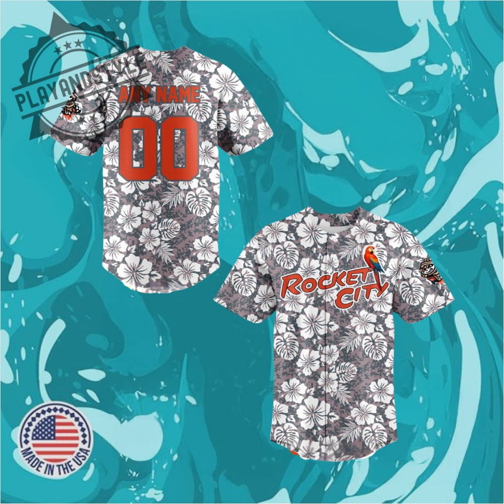 "Top 2025 Jerseys: Orioles, Yankees, Aces, Phillies, and Georgia" 12 Rocket City Trash Pandas Margaritaville Night 2025 Baseball Jersey