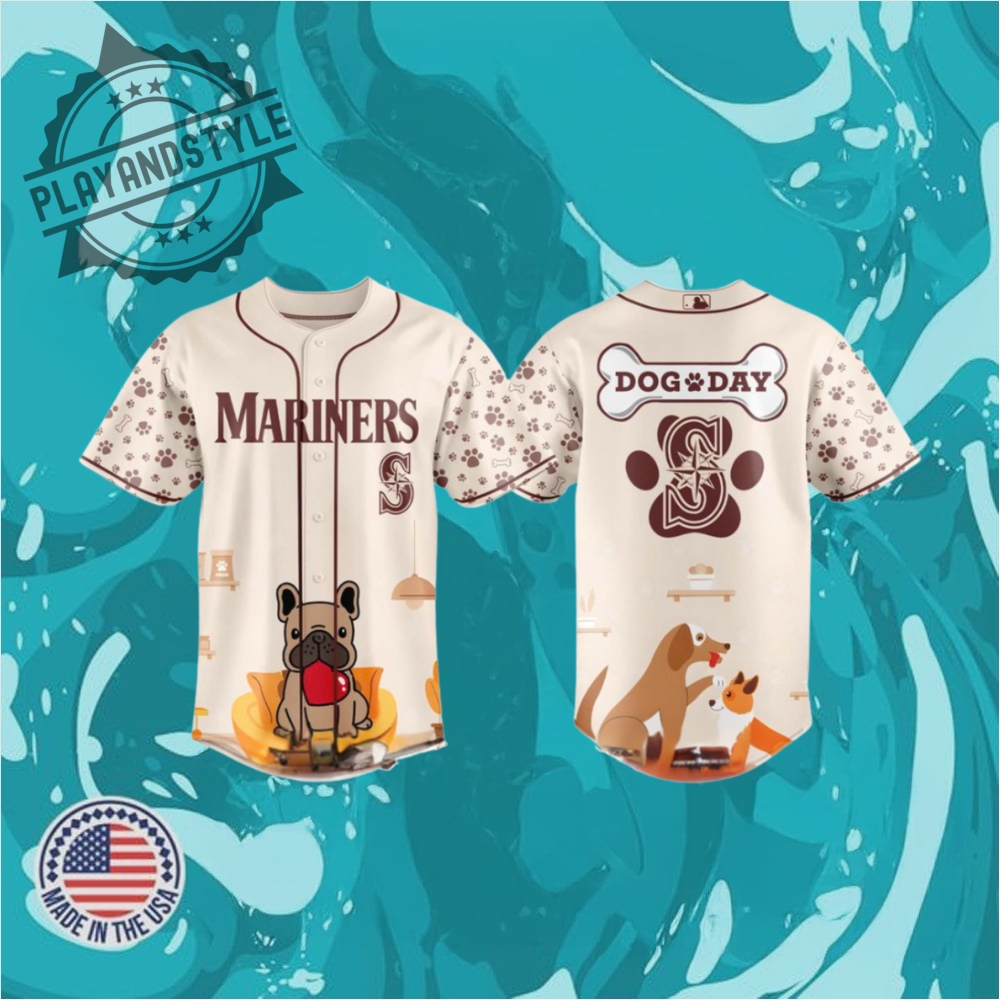 "Top 2025 Jerseys: Orioles, Yankees, Aces, Phillies, and Georgia" 19 Seattle Mariners Mlb X International Dog Day Limited Jersey 2025