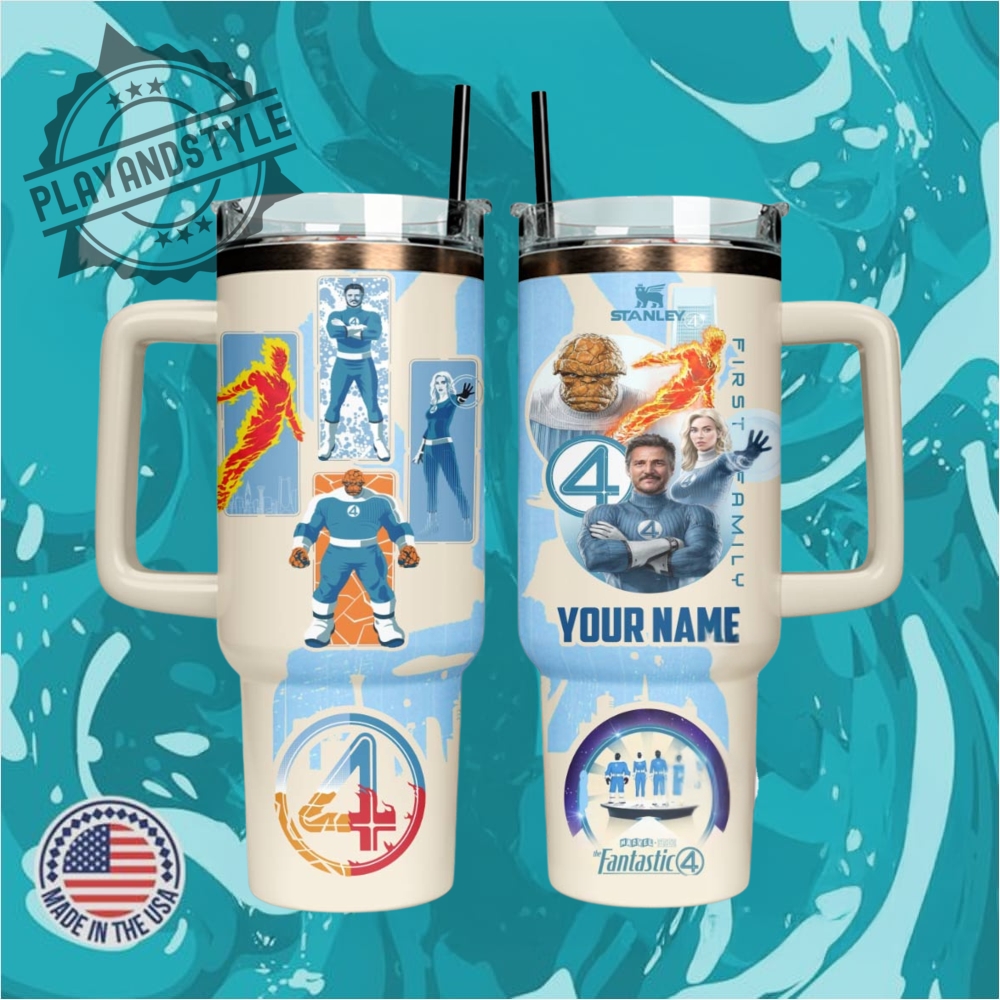 The Fantastic Four Movies Custom Stanley Cup 40 Oz Tumbler With Handle playandstyle 1