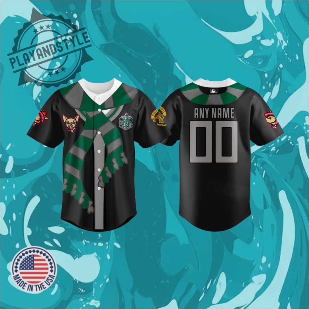 "Celebrate in Style: 2025 Limited Edition Commemorative Jerseys Collection" 13 El Paso Chihuahuas Harry Potter Night Baseball Jersey