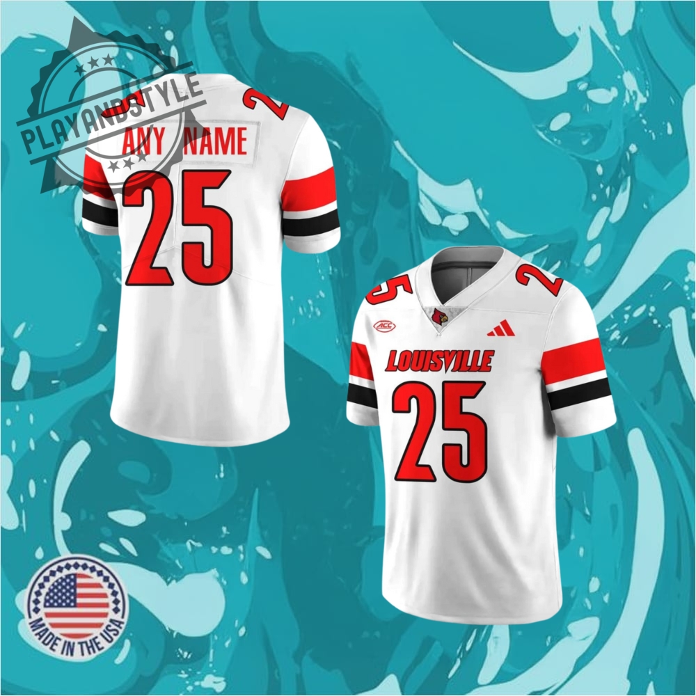 "Celebrate in Style: 2025 Limited Edition Commemorative Jerseys Collection" 16 Mens Louisville Cardinals New Season 2025 White Football Jersey