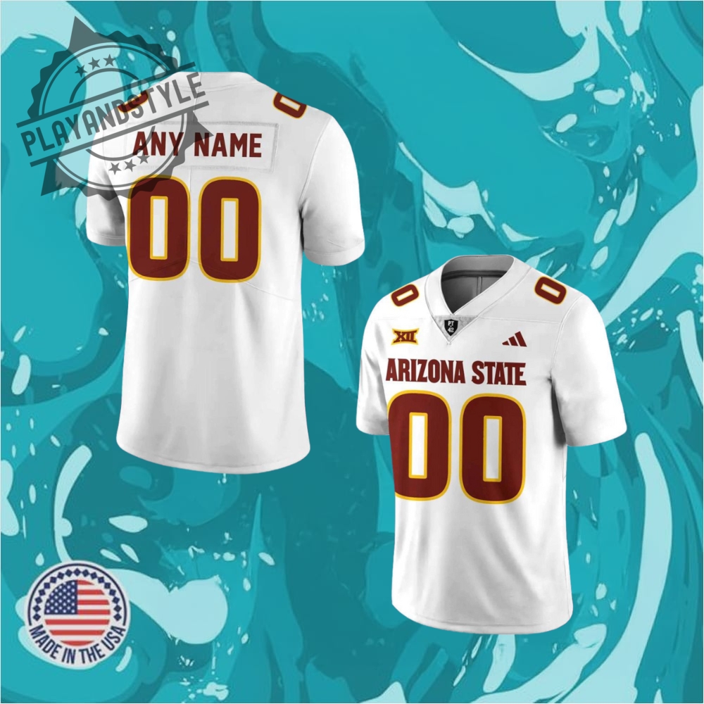 "Celebrate in Style: 2025 Limited Edition Commemorative Jerseys Collection" 17 2025 Arizona State Sun Devils New Season White Football Jersey