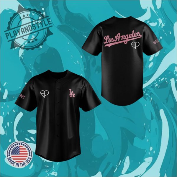 2025 Los Angeles Dodgers Blackpink Jersey playandstyle 1