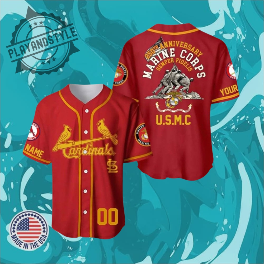 "Top 2025 Limited Edition Sports Jerseys for Ultimate Fans" 7 2025 Cardinals 250Th Marine Corps Birthday Jersey