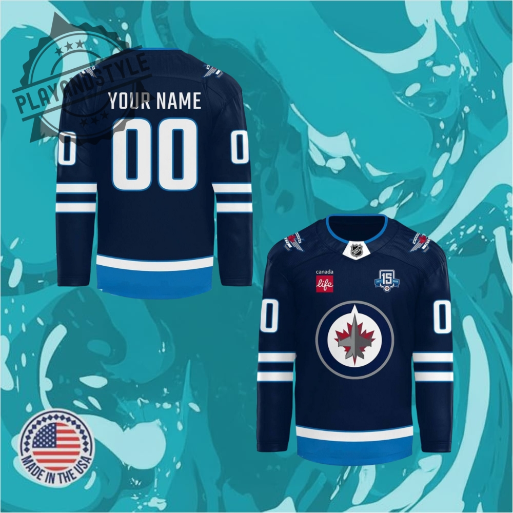 "Top 2025 Limited Edition Sports Jerseys for Ultimate Fans" 9 Winnipeg Jets 15Th Anniversary Limited Edition Hockey Jersey
