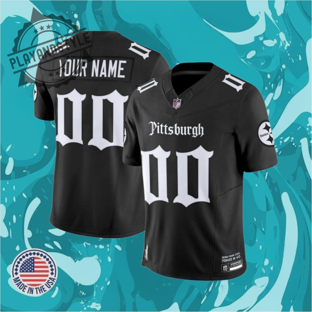 "Top 2025 Limited Edition Sports Jerseys for Ultimate Fans" 11 Pittsburgh Steelers Gothic Steel City Edition Special Football Jersey