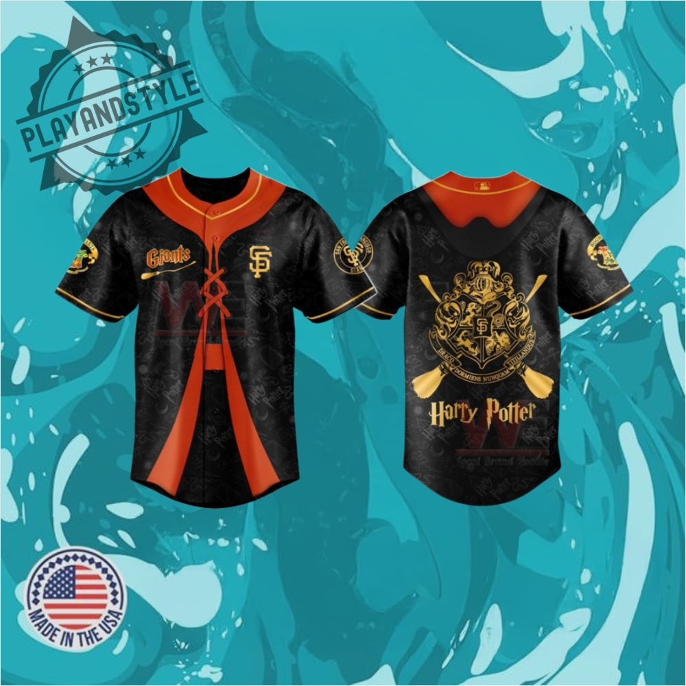"Top 2025 Limited Edition Sports Jerseys for Ultimate Fans" 14 Newest Giants Mlb Harry Potter Night Jersey
