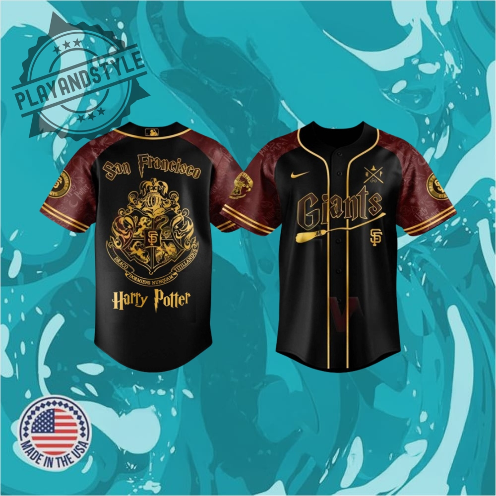 "Top 2025 Limited Edition Sports Jerseys for Ultimate Fans" 15 San Francisco Giants Mlb Harry Potter Night Jersey