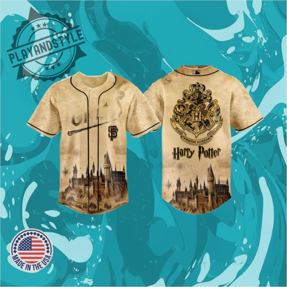 "Top 2025 Limited Edition Sports Jerseys for Ultimate Fans" 16 Newest San Francisco Giants Mlb Harry Potter Night Jersey