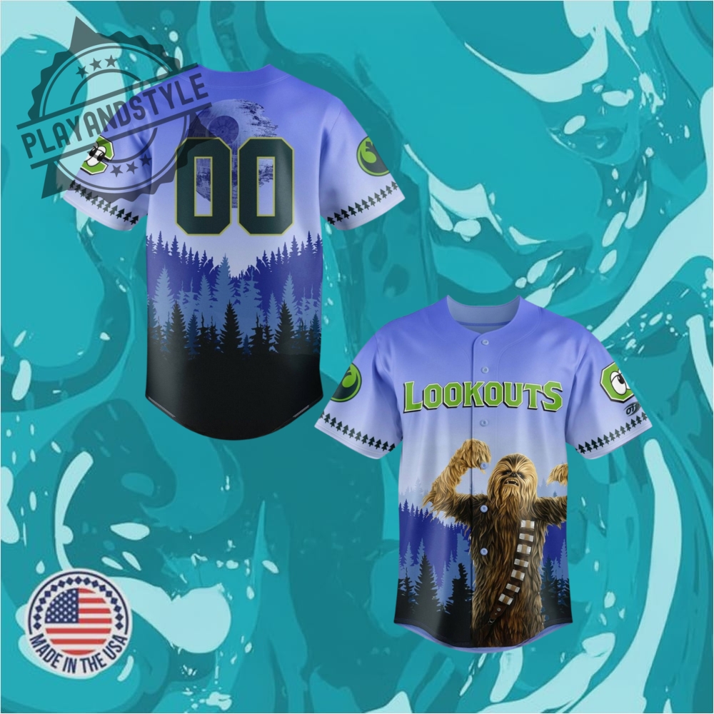 "Top 2025 Limited Edition Sports Jerseys for Ultimate Fans" 31 Chattanooga Lookouts X Star Wars Night 2025 Baseball Jersey