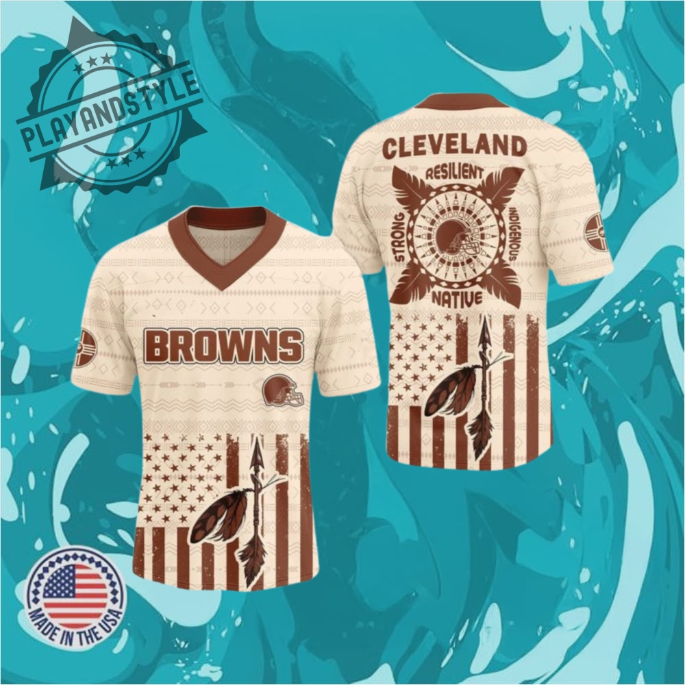 "Top 5 Must-Have Sports Jerseys for 2025: Celebratory Editions" 2 Browns Native American Jersey 2025