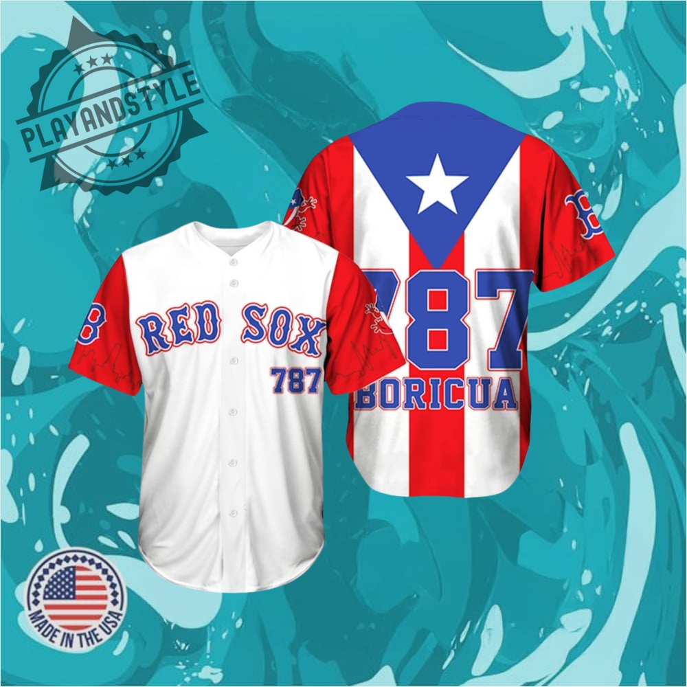 "Top 5 Must-Have Sports Jerseys for 2025: Celebratory Editions" 19 Red Sox Puerto Rico Night Jersey 2025