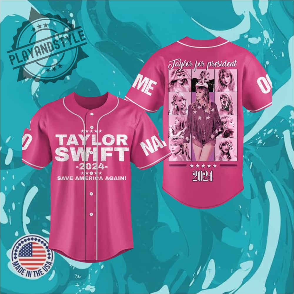 "Top 5 Must-Have Sports Jerseys for 2025: Celebratory Editions" 23 Taylor Swiftsave America Baseball Jersey