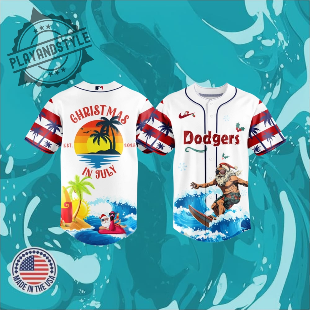 "Top 5 Must-Have Sports Jerseys for 2025: Celebratory Editions" 24 Mlb Team X Christmas In July Santa 2025 Baseball Jersey