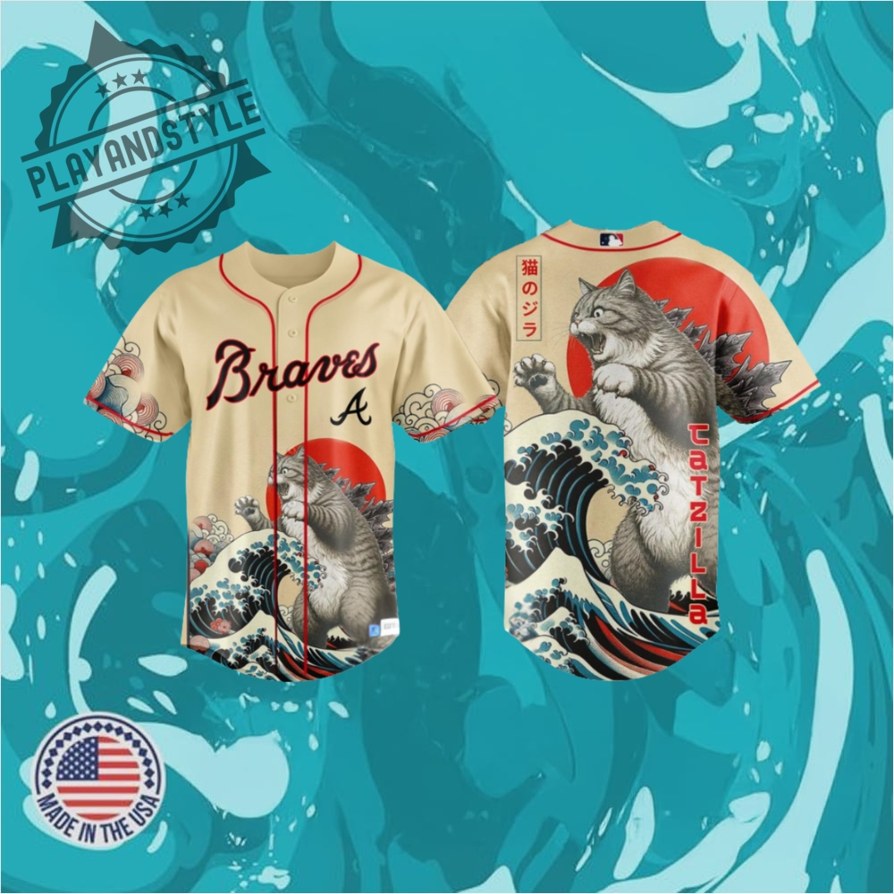 "Top 5 Must-Have Sports Jerseys for 2025: Celebratory Editions" 26 Mlb Team X Catzilla Japan Baseball Jersey