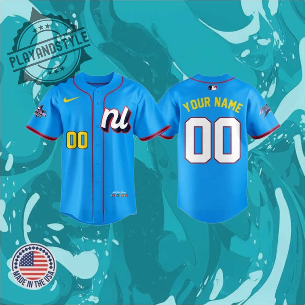 "2025 Limited Edition NFL and MLB Jerseys: Unique Collectibles Unveiled" 18 National League Allstar Starters Limited Edition Baseball Jersey