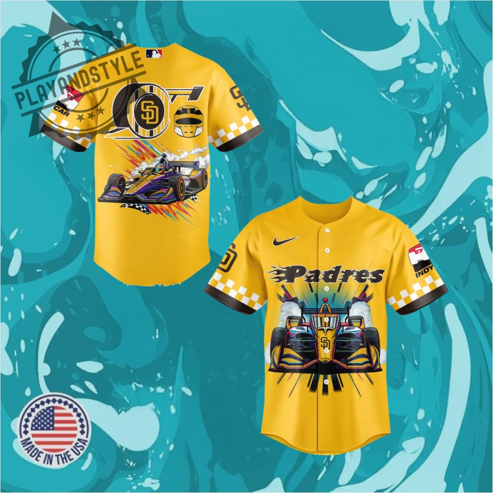 "2025 Limited Edition NFL and MLB Jerseys: Unique Collectibles Unveiled" 19 San Diego Padres Indycar Racing 2025 Baseball Jersey