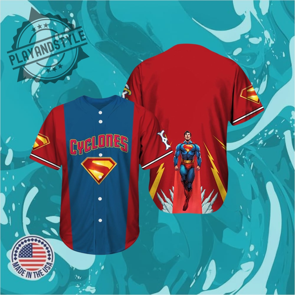 "Top 5 Must-Have Crossover Baseball Jerseys for 2025 Fans" 2 Brooklyn Cyclones X Superman Night Baseball Jersey 2025