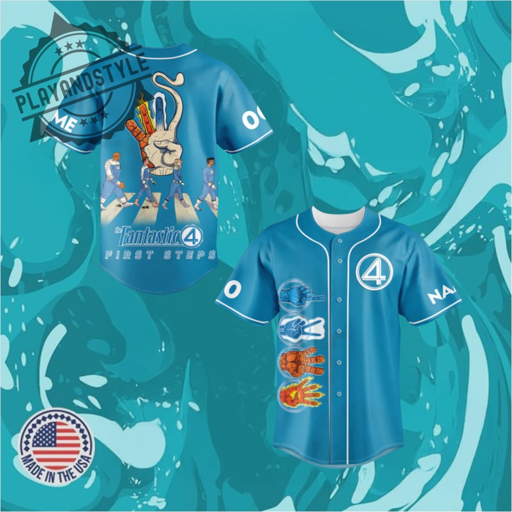 "Top 5 Must-Have Crossover Baseball Jerseys for 2025 Fans" 8 Personalized The Fantastic Four First Steps Baseball Jersey