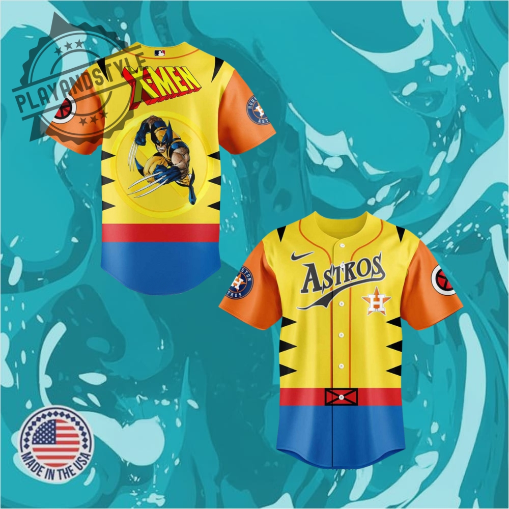 "Top 5 Must-Have Crossover Baseball Jerseys for 2025 Fans" 15 Houston Astros 2025 Wolverines Marvel Day Celebration Baseball Jersey