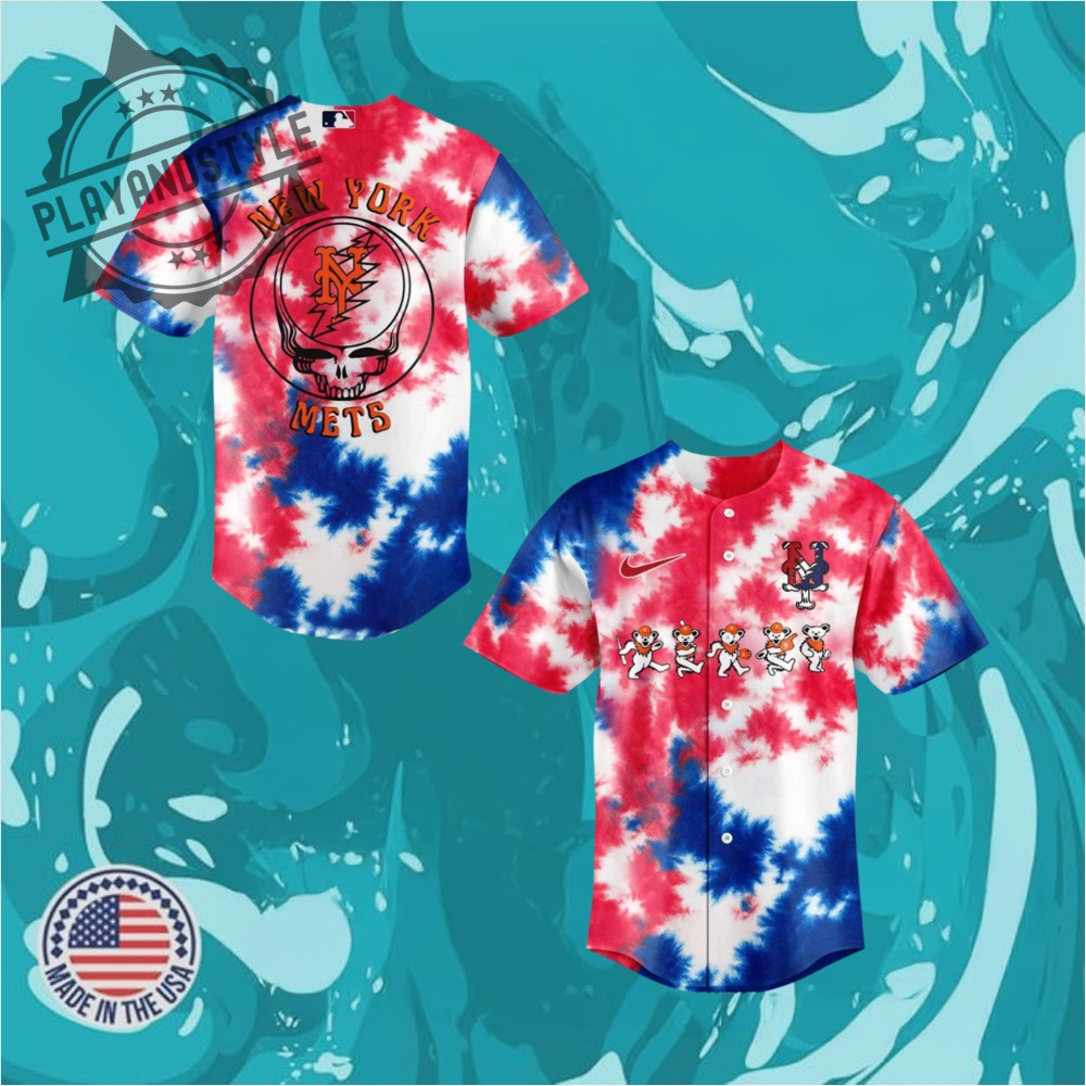 "Top 5 Must-Have Crossover Baseball Jerseys for 2025 Fans" 16 New York Mets Grateful Dead 2025 Calling All Dead Heads Baseball Jersey