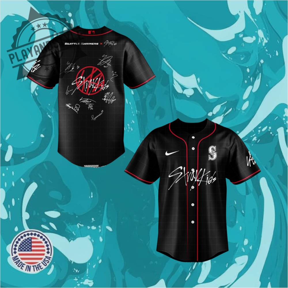 "Celebrate Inclusivity with 2025 Special Event and Awareness Jerseys" 14 Seattle Mariners Stray Kids Show 2025 Celebration Baseball Jersey