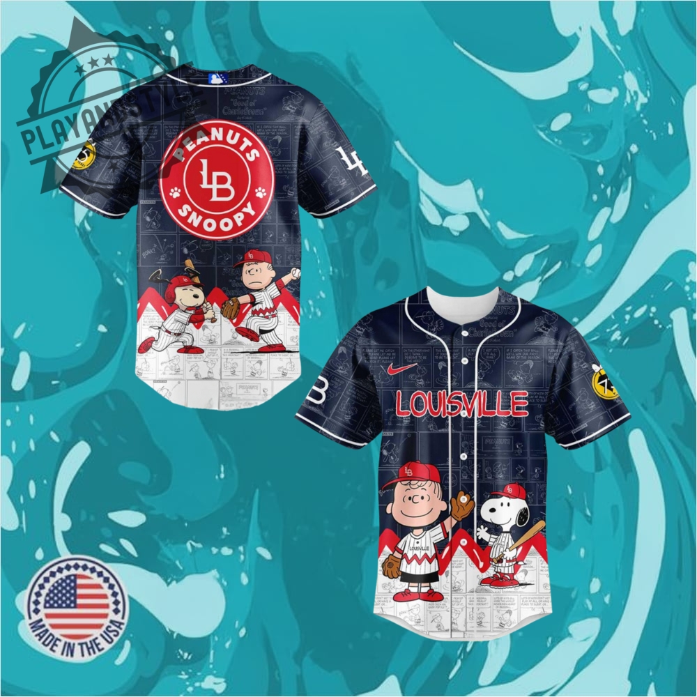 "Celebrate Inclusivity with 2025 Special Event and Awareness Jerseys" 18 Louisville Bats Milb Snoopy 2025 Peanuts Celebrate Baseball Jersey