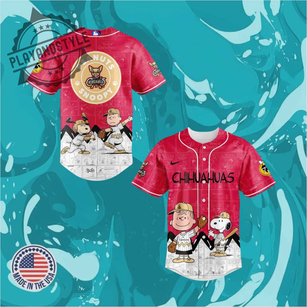 "Celebrate Inclusivity with 2025 Special Event and Awareness Jerseys" 26 El Paso Chihuahuas 2025 Special Snoopy Edition Baseball Jersey