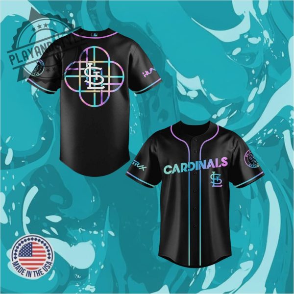 St Louis Cardinals Mlb X Kpop Demon Hunters Custom Baseball Jersey playandstyle 1
