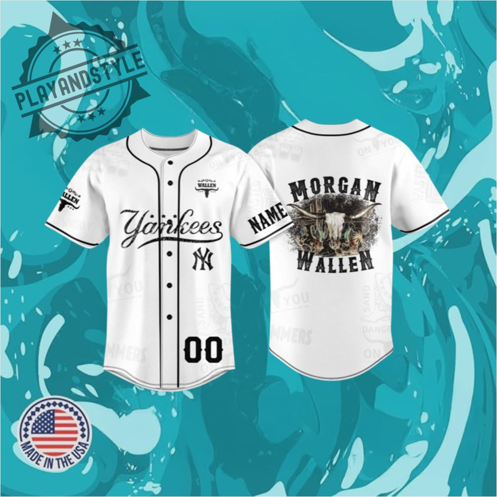 "Top 2025 MLB Jerseys: Celebrate Heritage, Heroes, and Iconic Stars" 3 2025 Ny Yankees Morgan Wallen Jersey